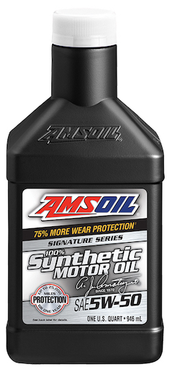  SAE 5W-50 Signature Series 100% Synthetic Motor Oil (AMR)